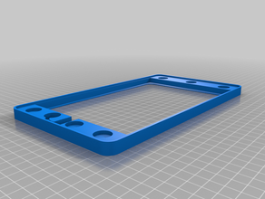 ipad mini 2 wall mount 3d print model - Mito3D