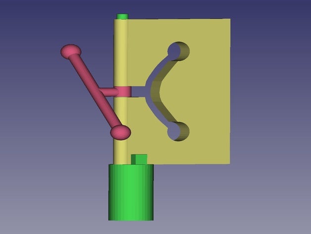 rotation toy 3D print model - Mito3D