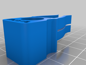 ikea pax slide door stopper doorstopper 3d print model - Mito3D
