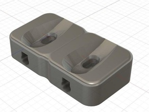 válvula de índice duo controlador magnético suporte carga o stand 3d print model - Mito3D