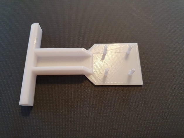 la piastra di copertura-stand cantone mx ii centro canton personalizzabile stand 3D print model - Mito3D