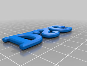 logo dsg 3d print model - Mito3D