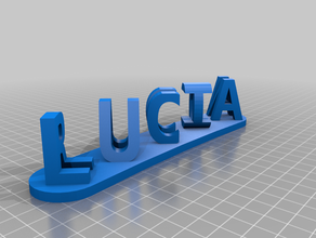 ramon lucia customized 3d print model - Mito3D