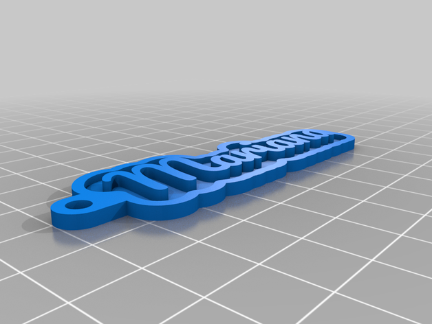 mariana personalizado 3D print model - Mito3D
