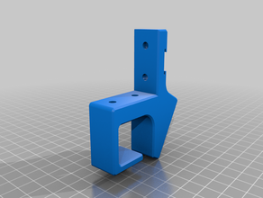 filament holder ender 3 cable routing 3d print model - Mito3D