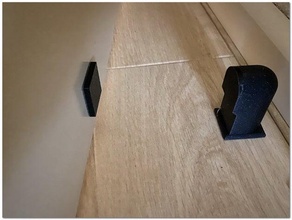doorstop door stop hold magnet 3d print model - Mito3D