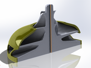 centrifugial impeller 3d print model - Mito3D