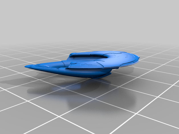 spaceship space marine ship 3D print model - Mito3D