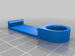 anycubic i3 mega - 4 mm kalınlığında yuva griff kolu 3d print model - Mito3D