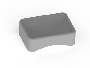 porte savon casa de banho evier salle bain pia sabão prato do porta sabonete 3d print model - Mito3D