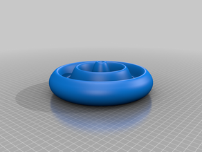 wavybowl1 kase 3d print model - Mito3D