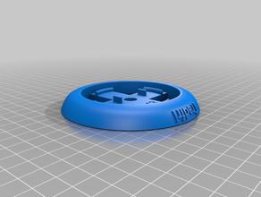 ikea tradfri remote round wall mount 3d print model - Mito3D
