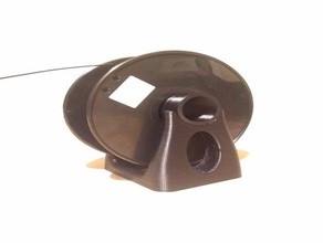 curvy filament holder stand 3d print model - Mito3D