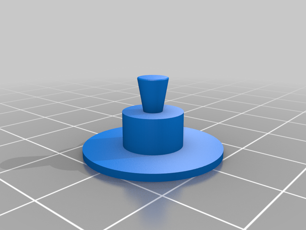 base di ricambio twister spinner 3D print model - Mito3D