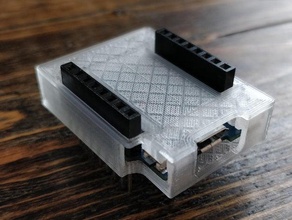 wemos lolin esp8266 d1 mini case 3d print model - Mito3D
