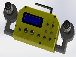 universal rc transmisor arduino coche comando drone joystick pantalla lcd radio el robot 3d print model - Mito3D