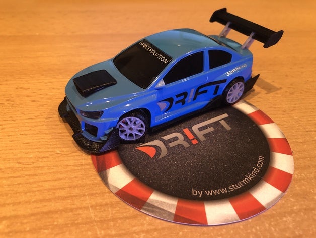 dr ft rims tires drift felgen reifen sturmkind 3D print model - Mito3D
