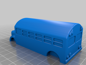 gaslands tamanho southpark ônibus escolar - sólido de south park 3d print model - Mito3D