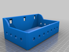wall desk box 3d print model - Mito3D