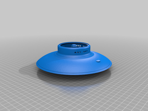 haunebu ii flying saucer 3d print model - Mito3D