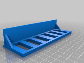 magazine rack molle walled safe 3d print model - Mito3D