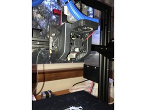 fan shroud direct drive ender 3 3d print model - Mito3D