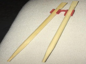 chopsticks holder chopstick kids 3d print model - Mito3D