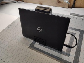 ordinateur portable support vertical 3d print model - Mito3D