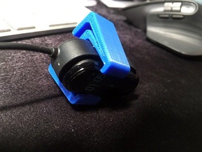 mi band 4 charger clip - remixed 3d print model - Mito3D