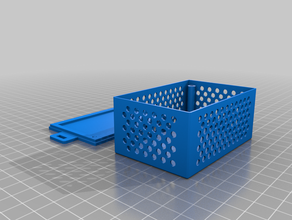 modified parametric pcb box case 3d print model - Mito3D