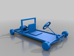 go-kart de conception 3d print model - Mito3D
