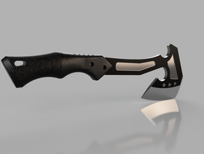 machado tático militar 3d print model - Mito3D