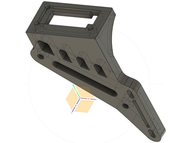 anycube chiron - terminal-Anschluss montieren anycubic der hemera terminal-block 3D print model - Mito3D