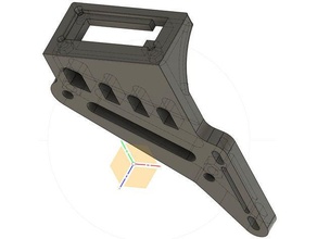 anycube chiron - terminal connector mount anycubic hemera block 3d print model - Mito3D