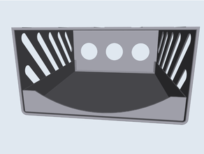 unter Regal-Speicher 3m Befehl strips Bad Schrank counter Schublade Küche shapr3d Regal die Regale storage ausgesetzt tablet undershelf dem Schreibtisch 3d print model - Mito3D