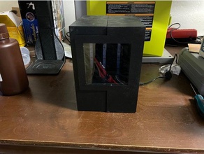 fully 3d printed uv curing chamber resin enclosure 3d print model - Mito3D
