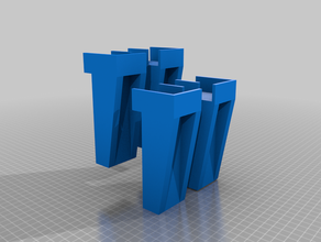 cr-10 pernas creality as a parte atualização 3d print model - Mito3D