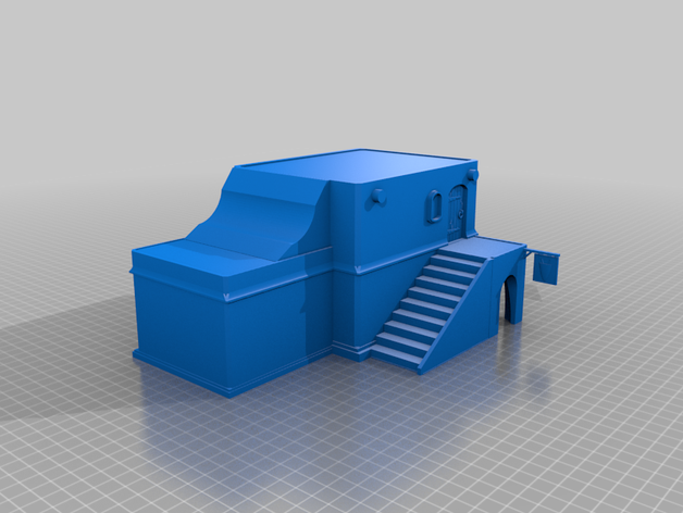 yaşlı verilirse morrowind balmora ev f 28 mm 32mm evi dağılım arazi wargame wargames wargaming 3D print model - Mito3D