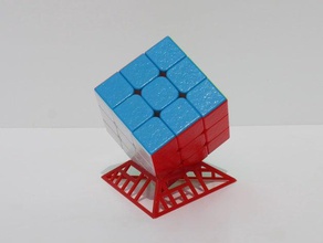 speedcube stand rubiks cube 3d print model - Mito3D