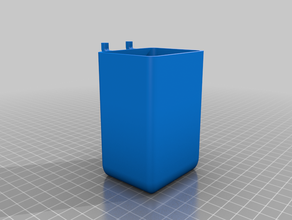pegboard box 3d print model - Mito3D