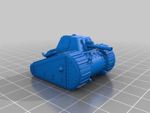 little diesel tank dieselpunk 3D print model - Mito3D