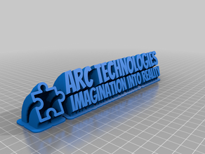 arc technologies personnalisé 3d print model - Mito3D