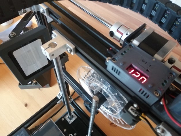 silencioso ventilador de 12v 24v la impresora 3d 12vdc suministro creality ender 3 5 lm2596 paso hacia abajo 3D print model - Mito3D