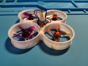 2 inch 52 mm tiny whoop brushless 1103 motors crazybee 3d print model - Mito3D