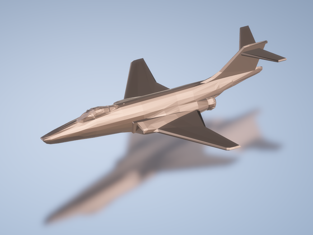 mcdonnell rf-101c vaudou des avions militaires de reconnaissance l'usaf au vietnam le 3D print model - Mito3D