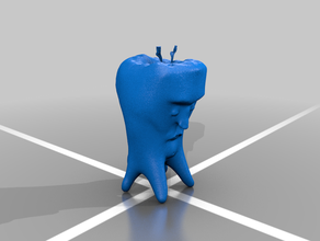 timmy dente tem glúteos 3d print model - Mito3D