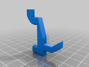 peg scheda - piccolo gancio hook organizzatore pegboard 3d print model - Mito3D