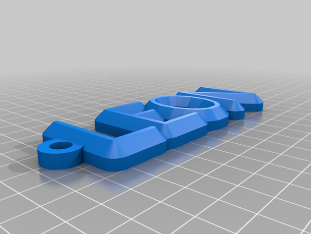 leon personnalisé 3D print model - Mito3D