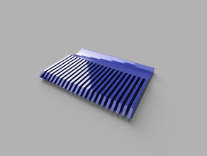 simple comb 3d print model - Mito3D