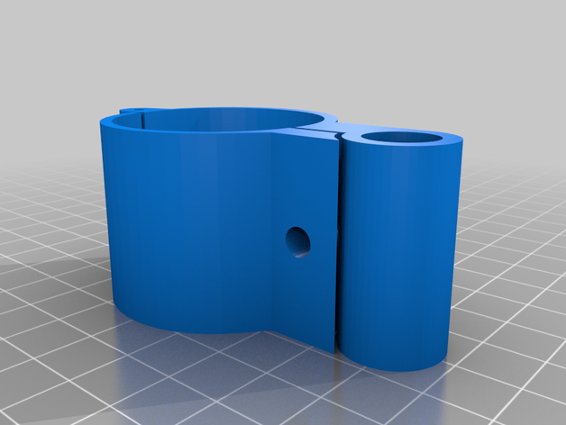 brompton removable pedal mount 3D print model - Mito3D
